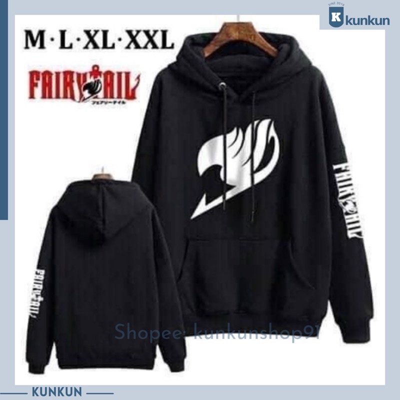 Áo Hoodie Fairy Tail , áo anime Fairy Tail in theo yêu cầu full size
