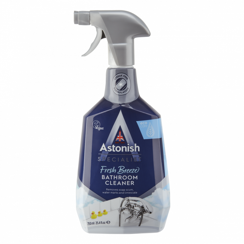 Bình xịt vệ sinh nhà tắm Astonish C6710 750ml làm sạch vết vết vết bám vết ố và các vết phân hủy phèn