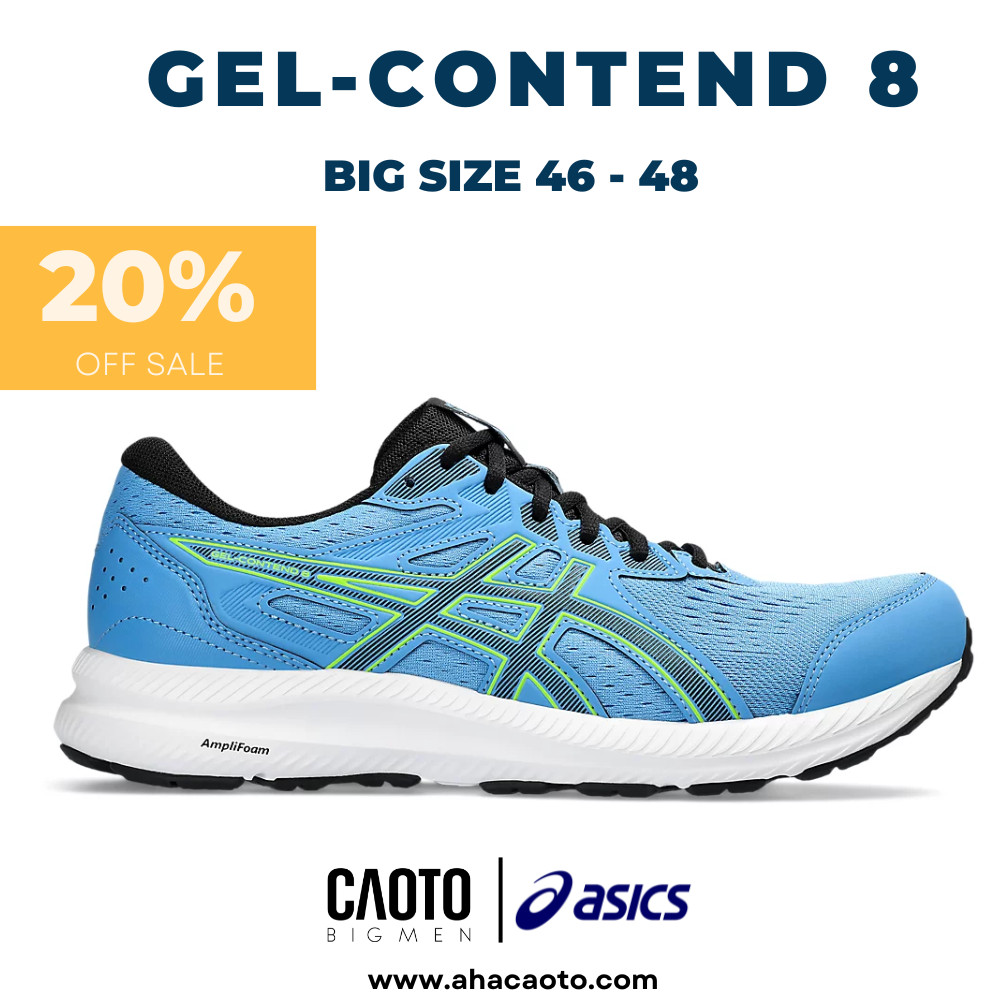 Giày Thể Thao Asics Gel Contend 8 Blue Big Size 45 46 47 48 49