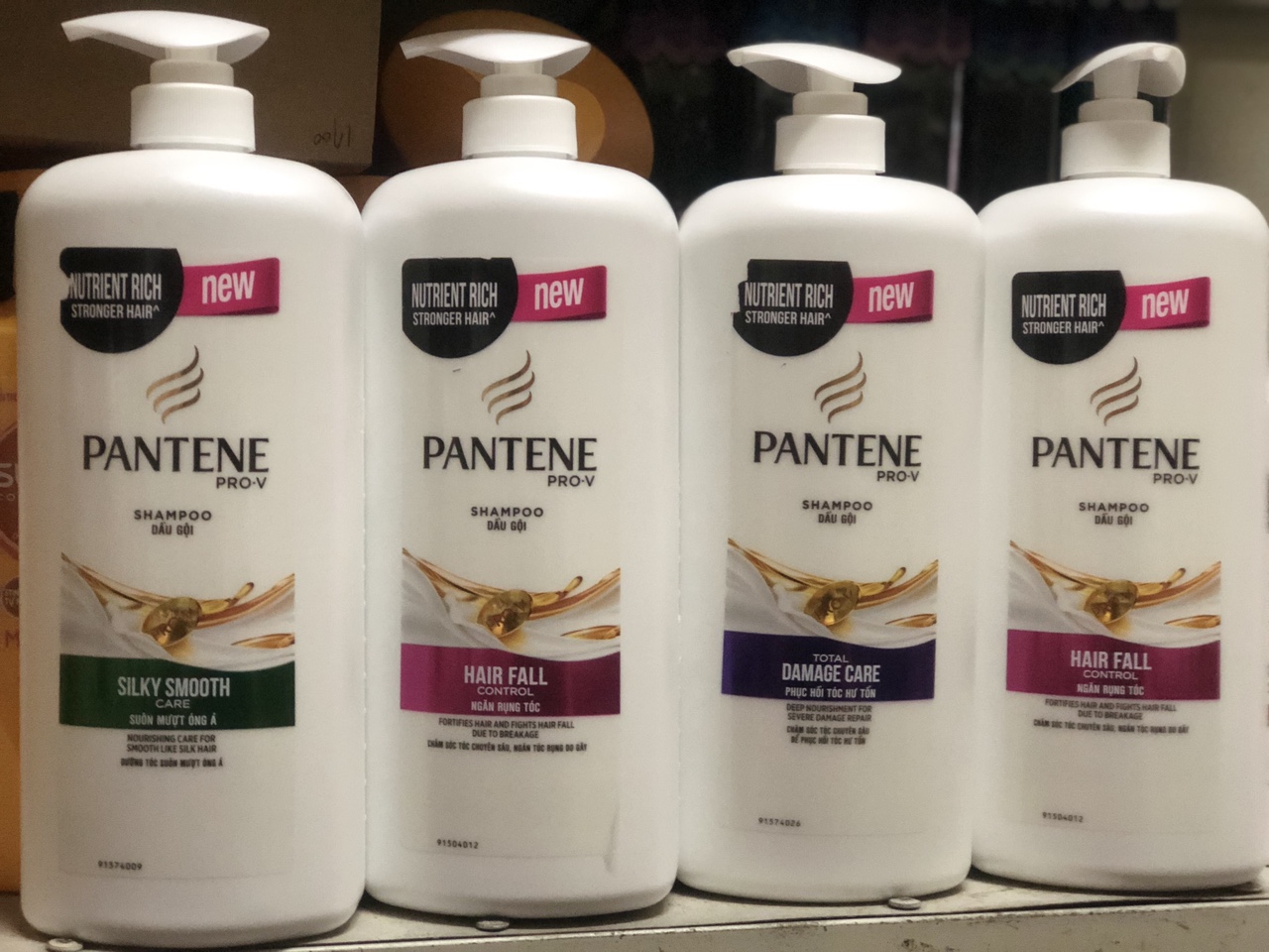Dầu gội pantene phục hồi tóc hư tổn 1200ml