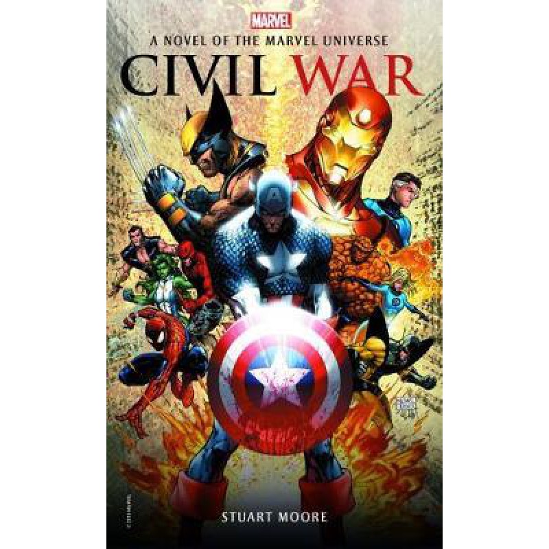 Bookmedi - marvel novels - civil war