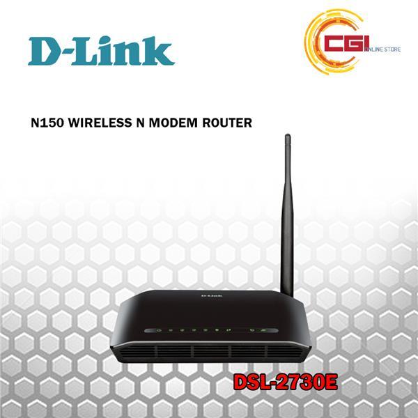 Router D-Link DSL-2730E ADSL2 2+ Wireless N 150Mbps