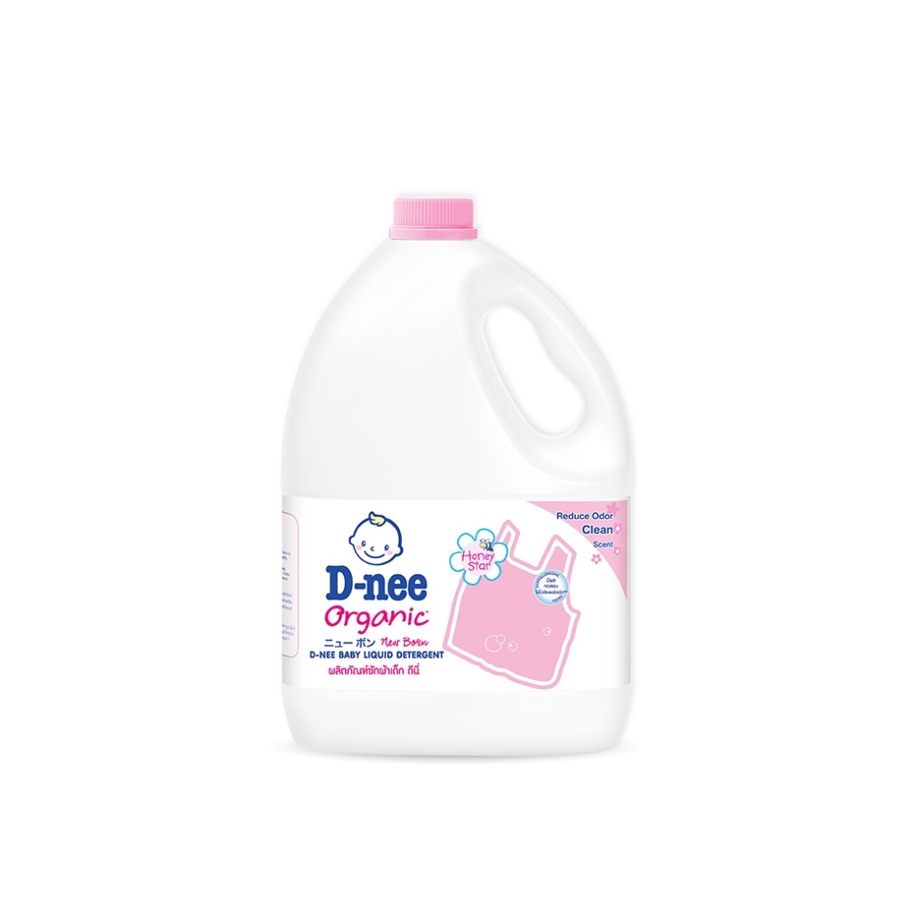 Nước giặt quần áo em bé D-nee Hồng 3L