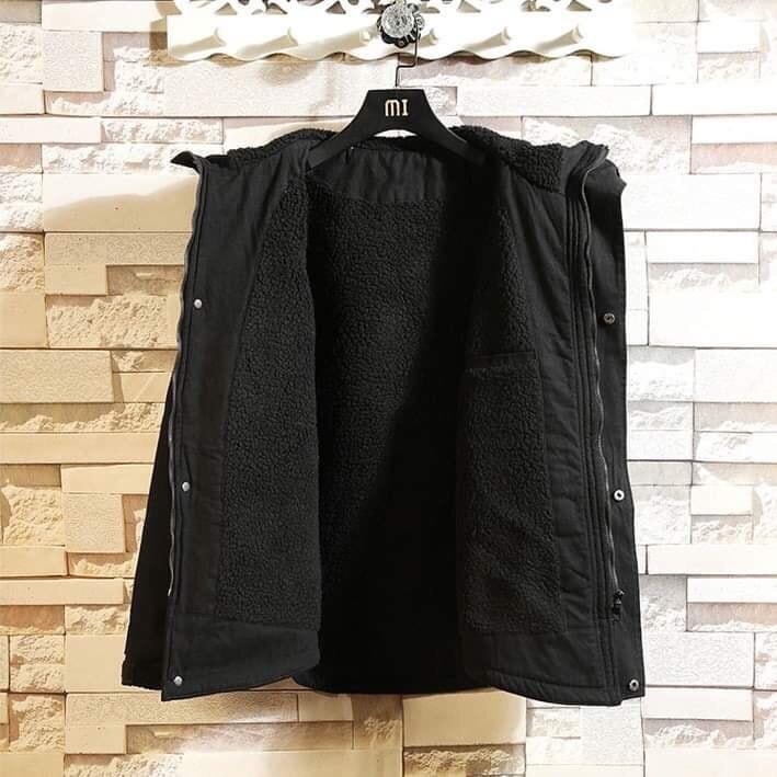 áo khoác kaki lót lông cừu nam cực chất dành riêng cho mùa dông năm 2019