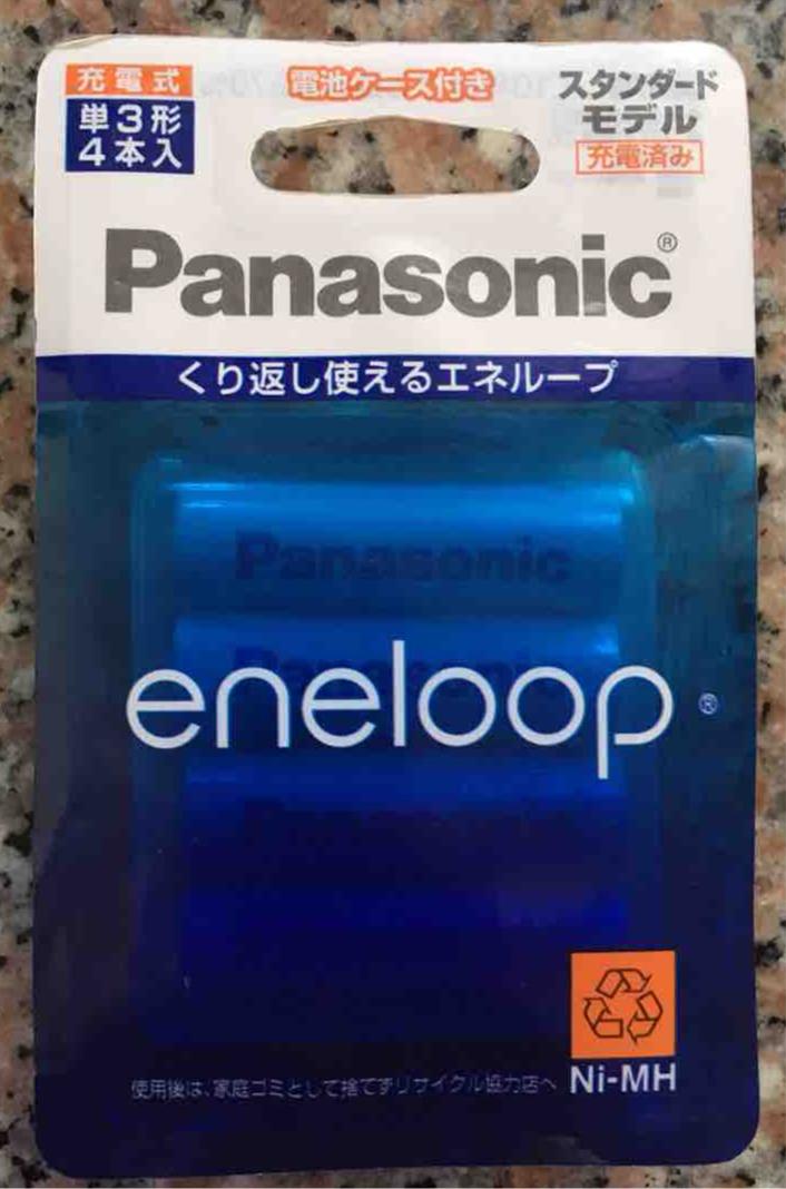 Pin sạc panasonic aa 1.2v/1900mah/4viên/ vĩ