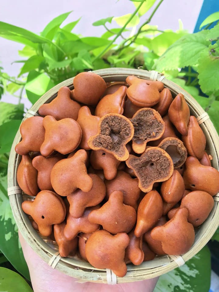 500gr Bnahs gấu nhân kem socola