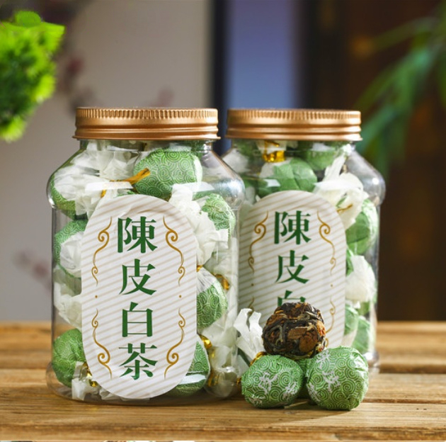 Trà trung quốc trà trắng shoumei chenpi 125g