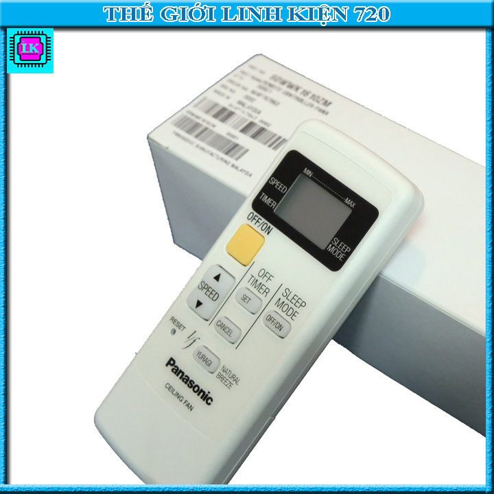 Điều khiển quạt trần chính hãng panasonic model F-60WWKNBWZ