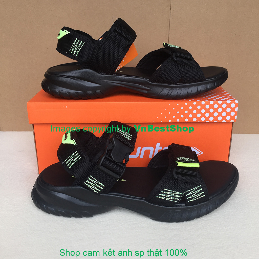 Dép Sandal Nam BT Dark Grey DEMH00800XMN (Xanh Mi Nơ)