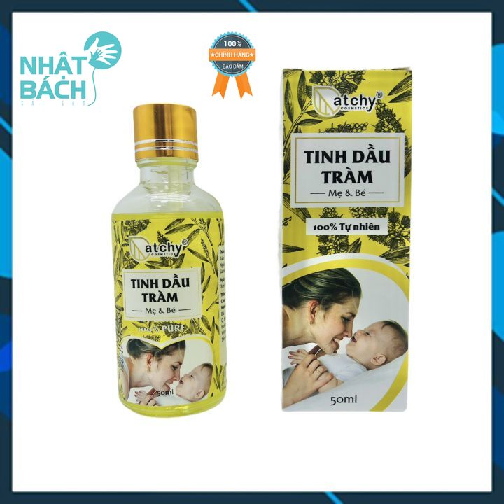 Tinh dầu tràm cho bé atchy 50ml