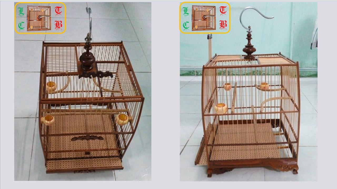 Lồng Gỗ Gõ Giả Thái Nan Tre