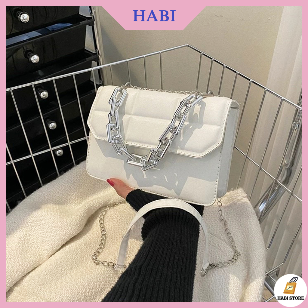 Túi đeo chéo hình vuông thời trang dành cho nữ, túi xách nữ đeo chéo hình vuông thời trang dành cho nữ m254