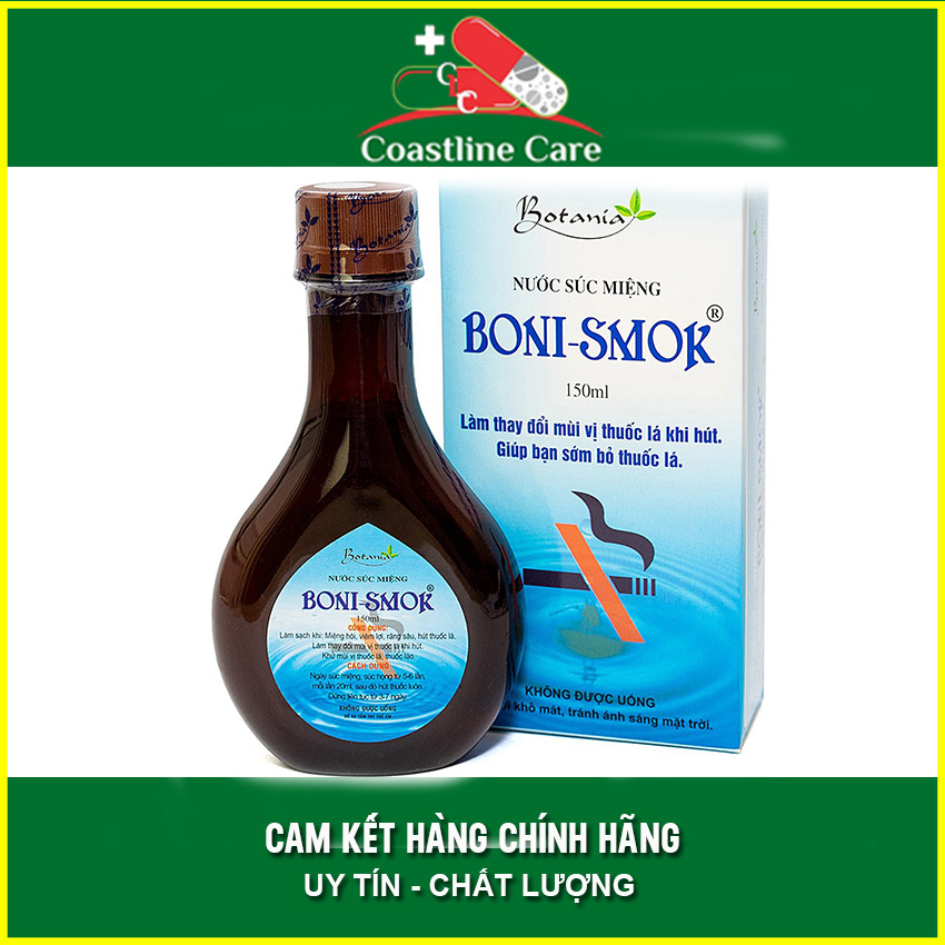 Nước Súc Miệng Cai Thu.ốc Boni-Smok