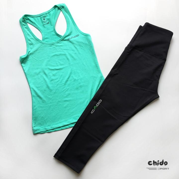 [Giảm giá sốc] Áo ba lỗ tập Gym, Yoga Icado, áo ba lỗ nữ, áo thể thao nữ, áo tập Gym, Yoga [chidosport]