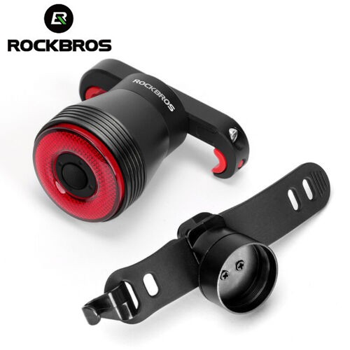 HCM Rockbros Q5 đèn hậu xe đạp thể thao kháng nước IPx6 sạc USB-C - Giao Nhanh 24H