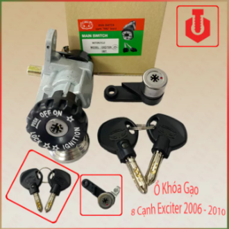 Ổ khóa gạo miu 8 cạnh exciter 2006 - 2010
