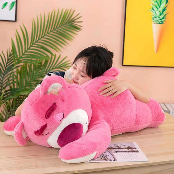 Thú bông gấu lotso gấu bông lotso dâu tây loại lớn mềm mịn cao cấp cho bé