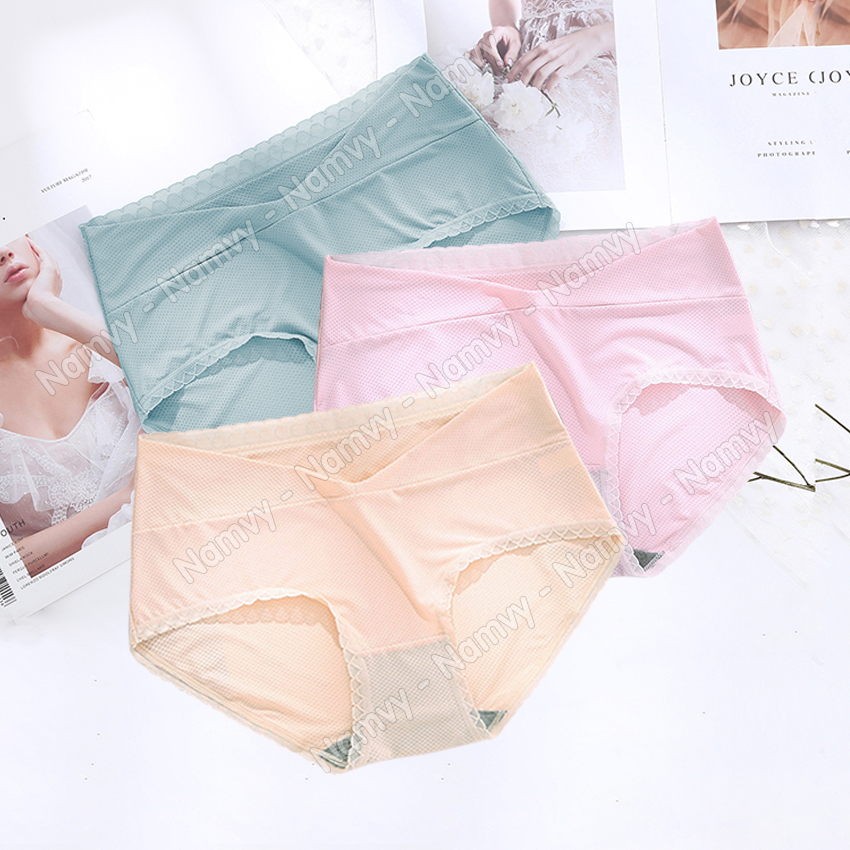 Quần lót bầu cạp chéo thông hơi cao cấp mịn mát