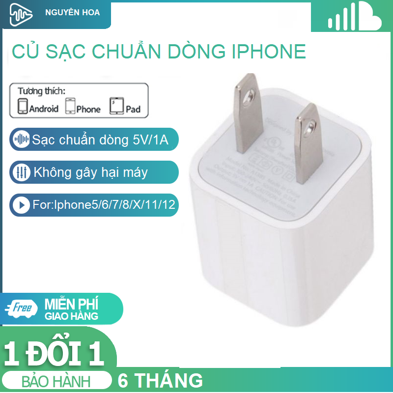 Củ sạc cốc sạc zin Iphone 5 Iphone 6 Iphone 6 Plus Iphone 7 Iphone 7 Plus Iphone 8 Iphone X Iphone XR Iphone XS Iphone XS MAX