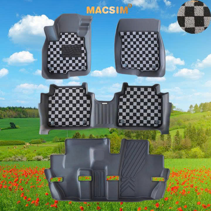 [Genuine] Honda Crv (2017-2022) Macsim Car Floor Mats – 2 Checkered Layers, Standard Fit, Long-Term Use (Code 03) Giá 4,600,000 Đồng*Miễn phí vận chuyển