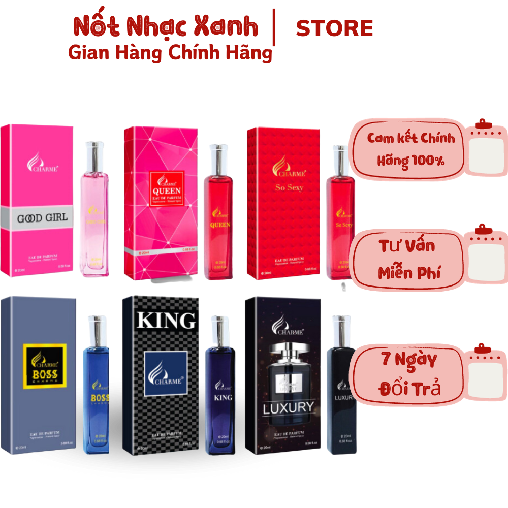 Nước Hoa mini 20ml 6 Mùi Sang Chảnh