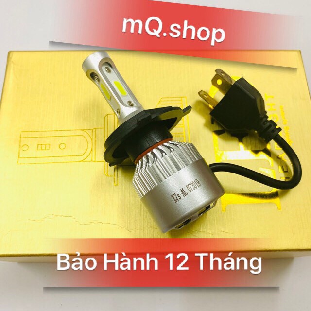 Đèn pha led x7s 3 tim led h4