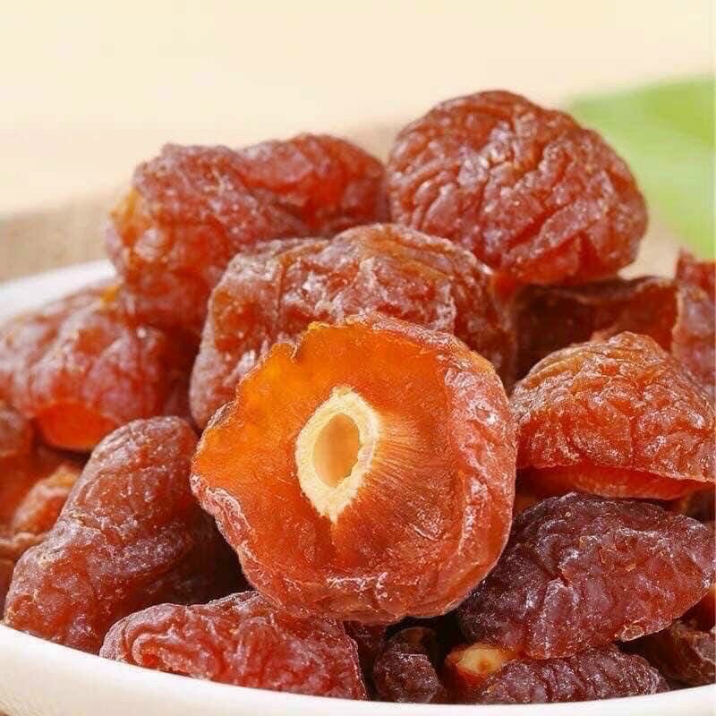 Đào nâu chẻ đôi hũ 500g