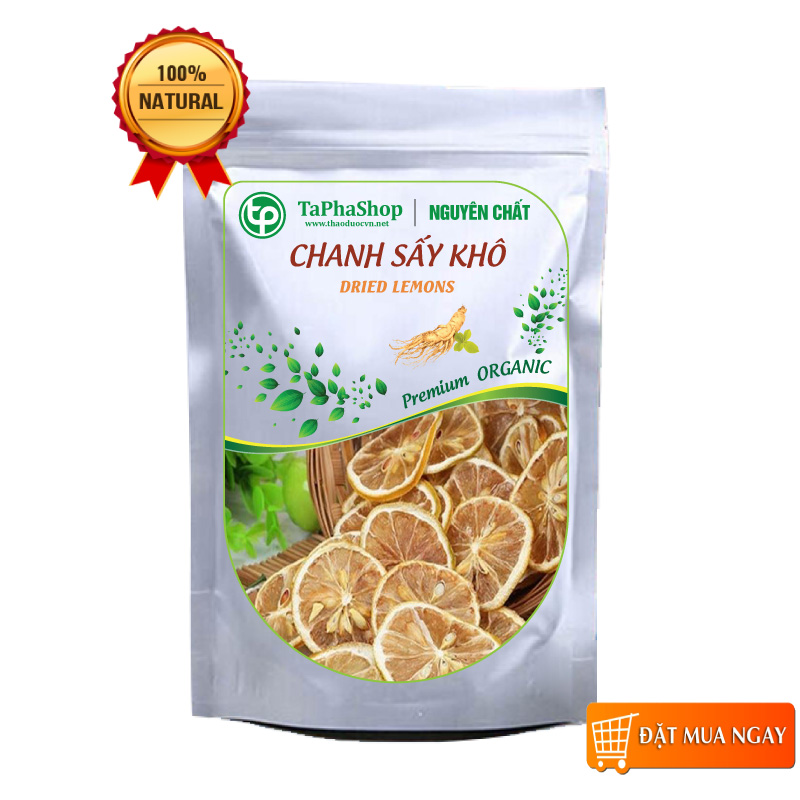 Chanh sấy khô 100g , trà chanh sấy khô - tấn phát