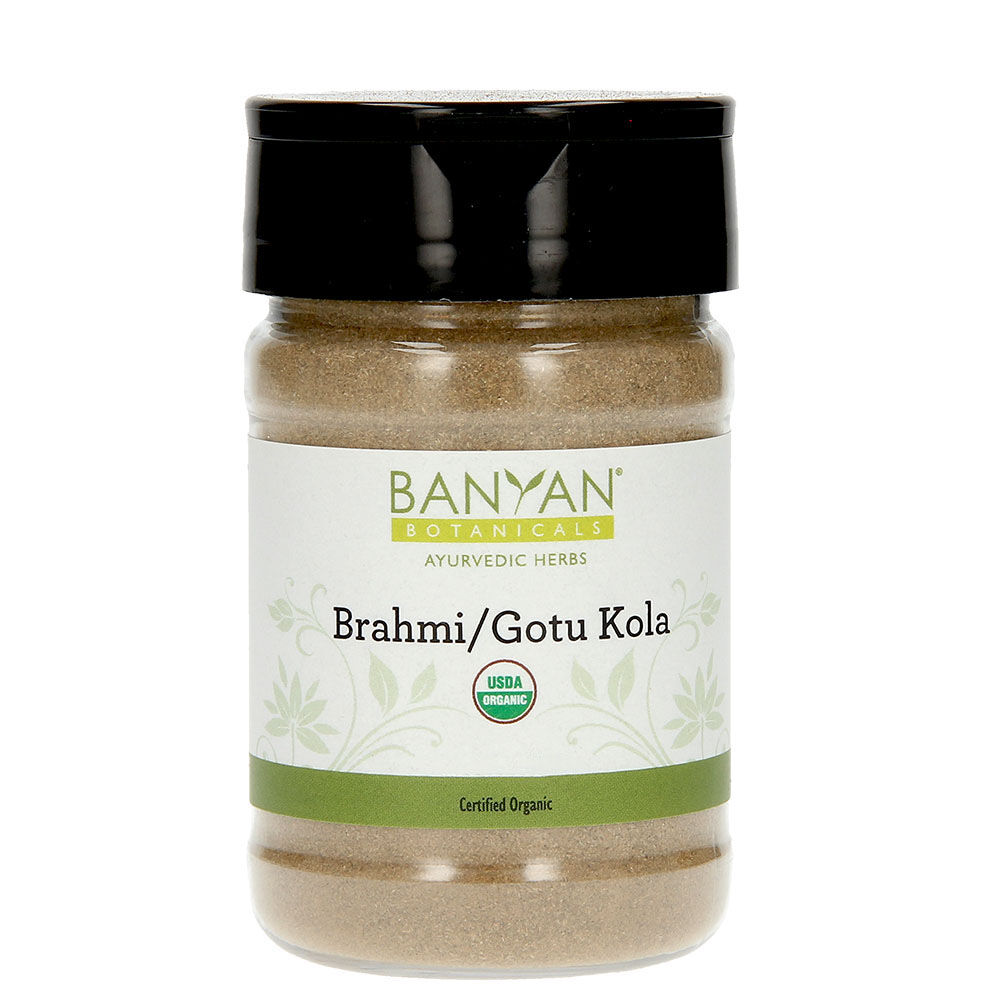 Banyan Botanicals Brahmi Gotu Kola powder - Bột Rau má Thúc đẩy làn da và