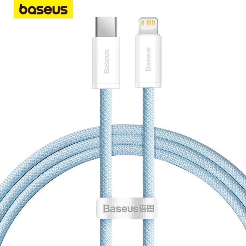 Dây sạc nhanh 20w baseus cáp sạc nhanh pd20w dài 1m 2m dùng cho iphone 11 12 13 14