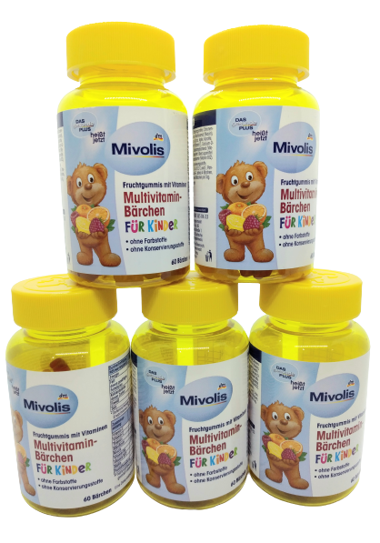 [HCM]Kẹo dẻo gấu Vị Trái Cây hiệu Mivolis nhập khẩu từ Đức