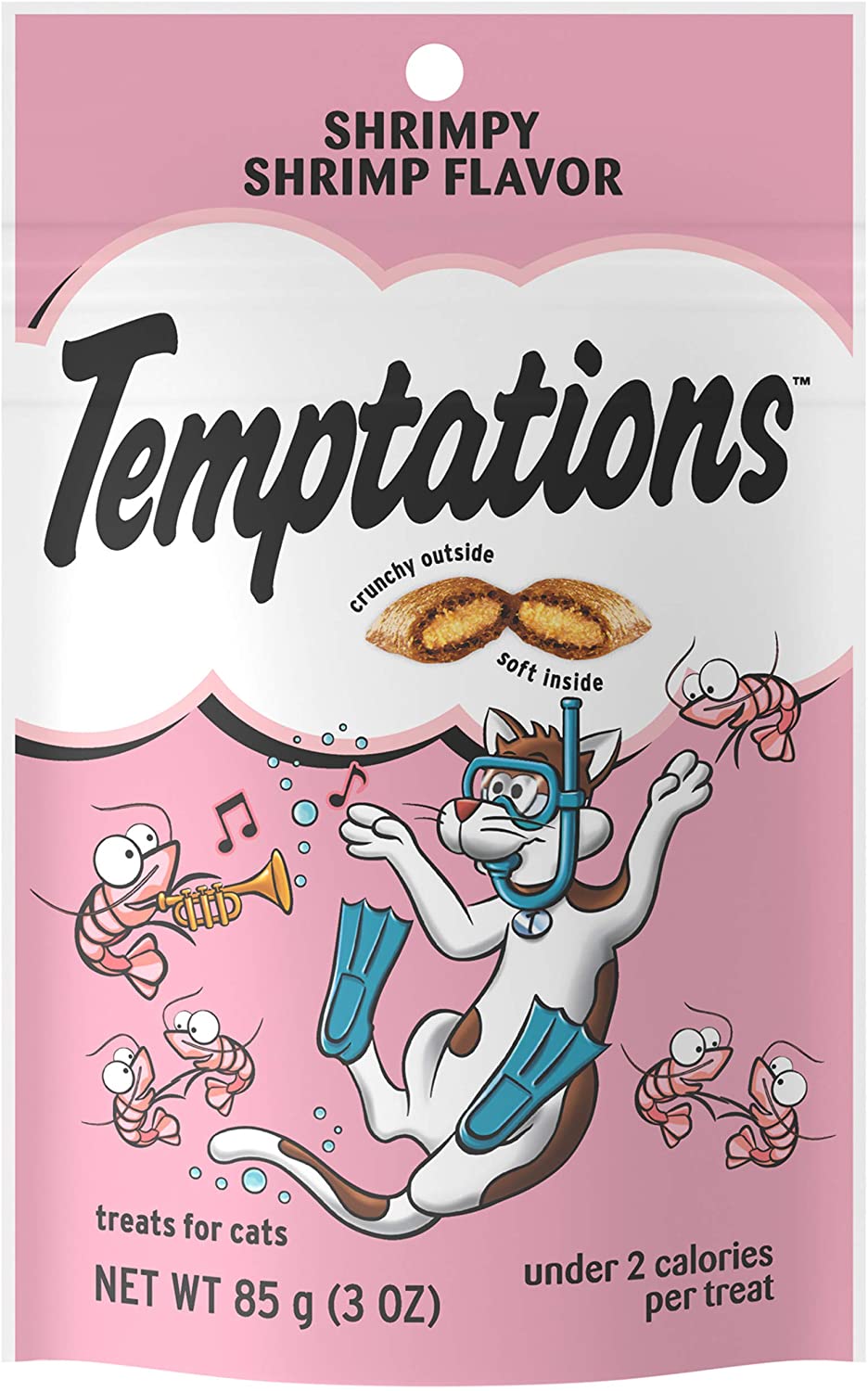 [USA] Bánh thưởng TEMPTATIONS - Shrimpy Shrimp Flavor 85gr