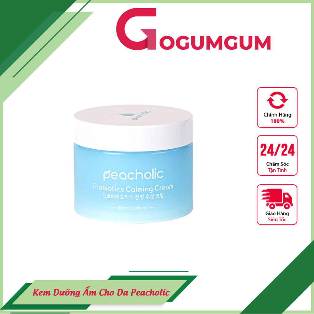 Kem Dưỡng Ẩm Cho Da Peacholic Chính Hãng PP Gogumgum