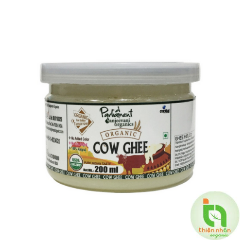 Bơ ghee hữu cơ parliament 200g - Parliament Organic Ghee Butter 200g