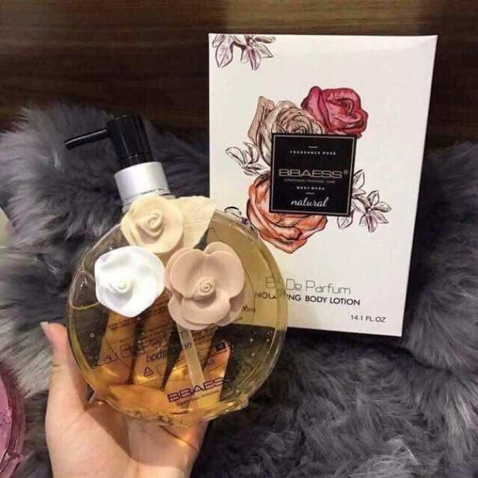 [HCM]Sữa tắm hương nước hoa BBAESS được chiết xuất từ ngọc trai và sữa non mang đến cho bạn làn da trắng hồng mịn màng