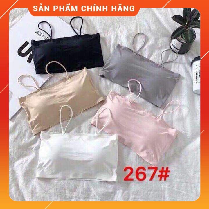 Áo bra đúc su quây 2 dây chất mát lịm