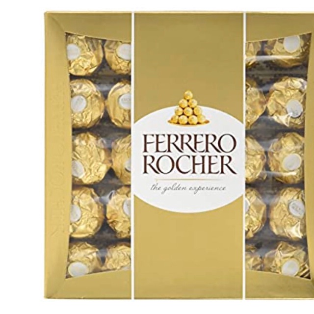 Hộp kẹo sôcôla ferrero rocher 25v đức 🇩🇪