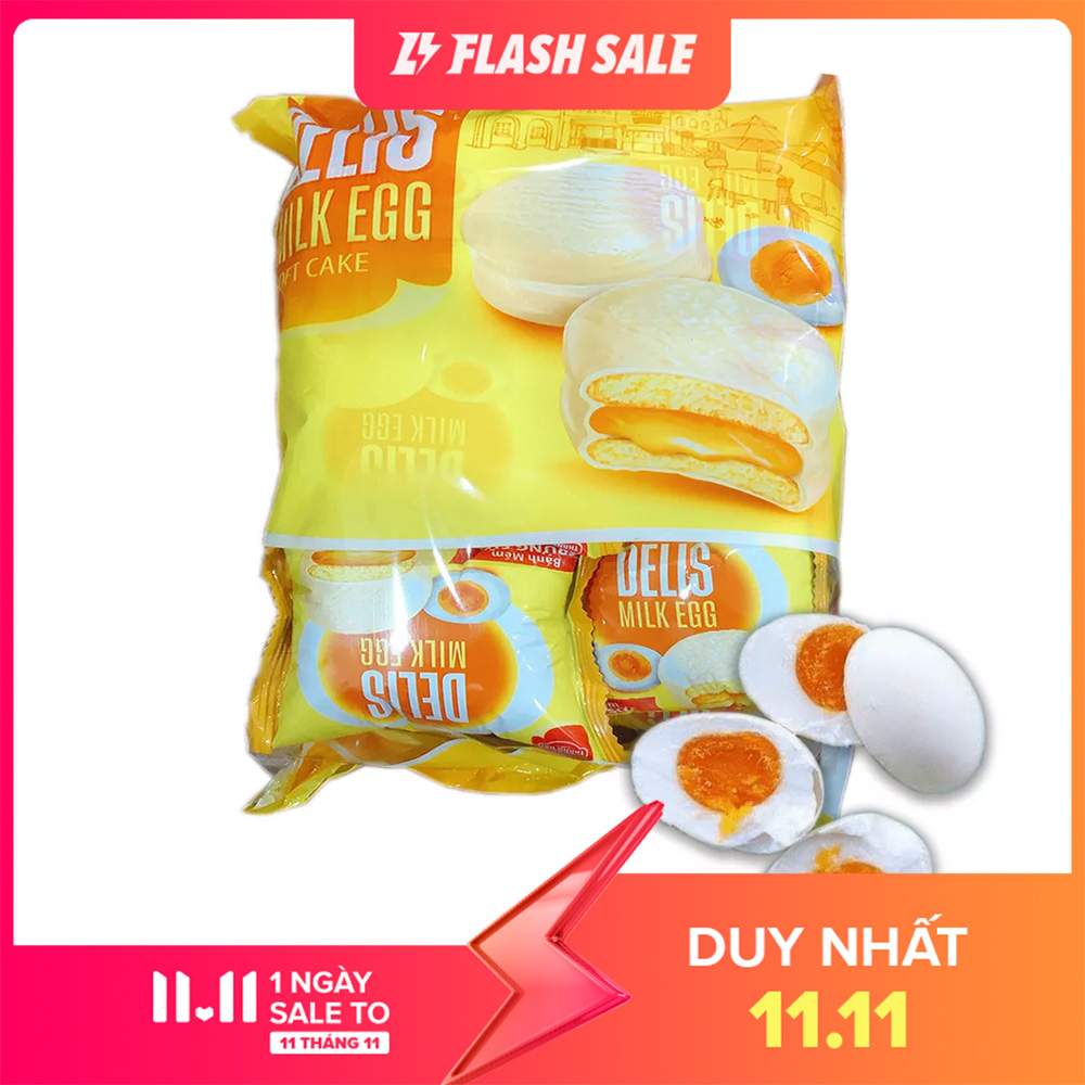 [ BÁNH NGON THƠM TRỨNG MUỐI ] 01 Bịch x 12 thanh (220gr) Bánh bông lan trứng muối cuộn phủ sữa chua (Date: 12 tháng) Healthy Food House