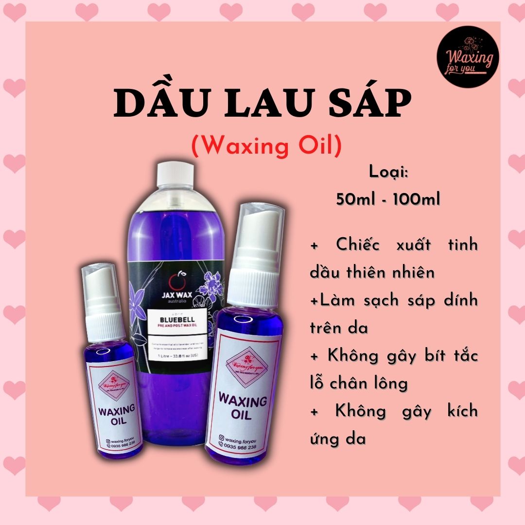 Dầu dưỡng da sau wax