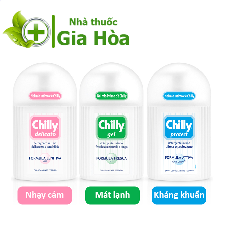HCM Dung dịch vệ sinh phụ nữ Chilly bán chạy tại Ý Nhập khẩu chính hãng