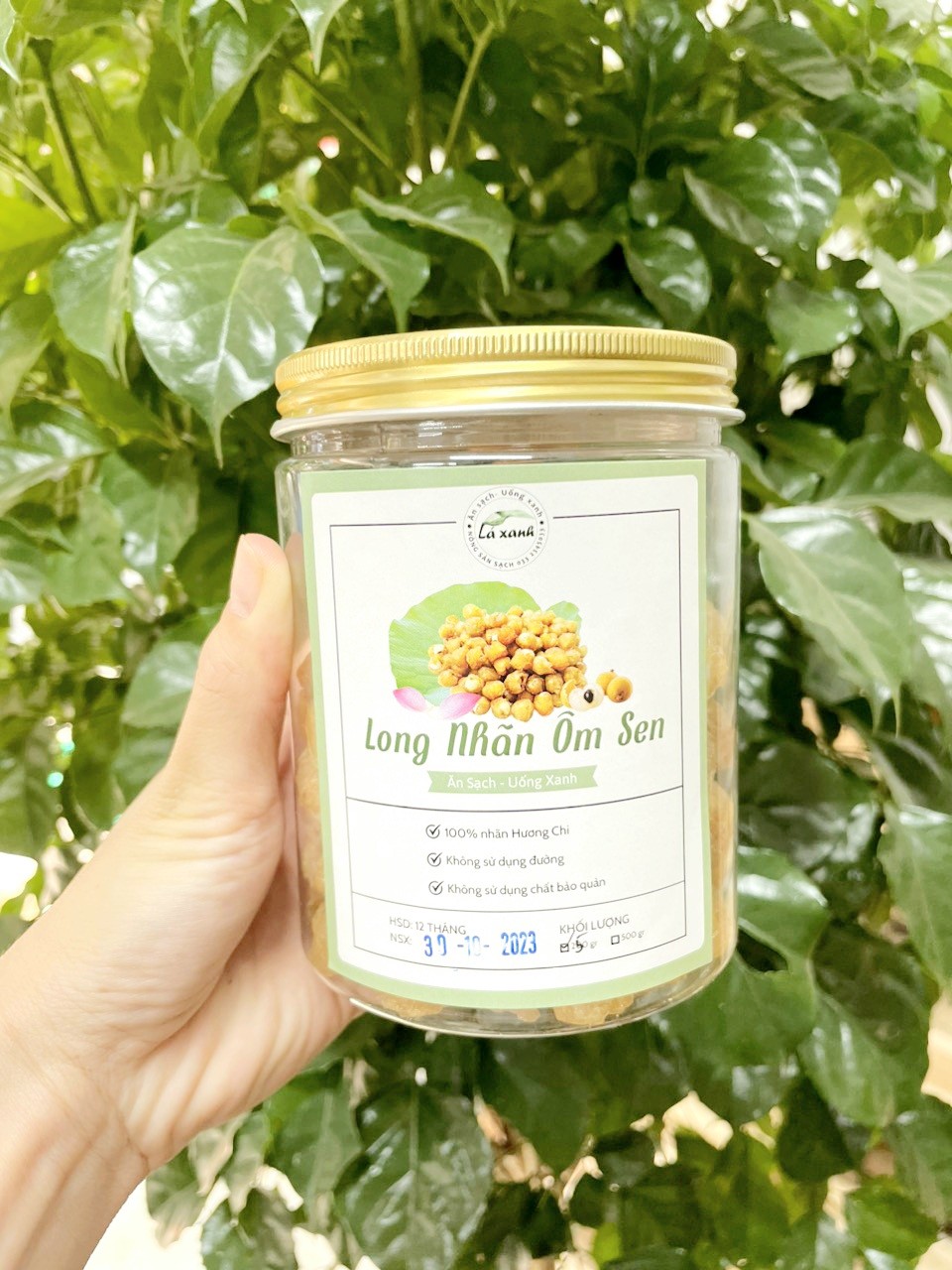 Long nhãn ôm sen hưng yên, vị ngọt thơm hương vị đặc biệt. hộp 250gr - 500gr