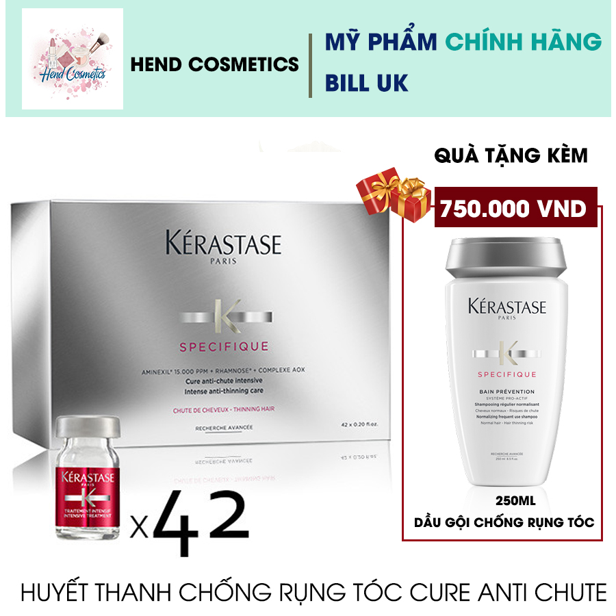 Huyết thanh chống rụng và mọc tóc Kerastase Specifique Cure Anti Chute
