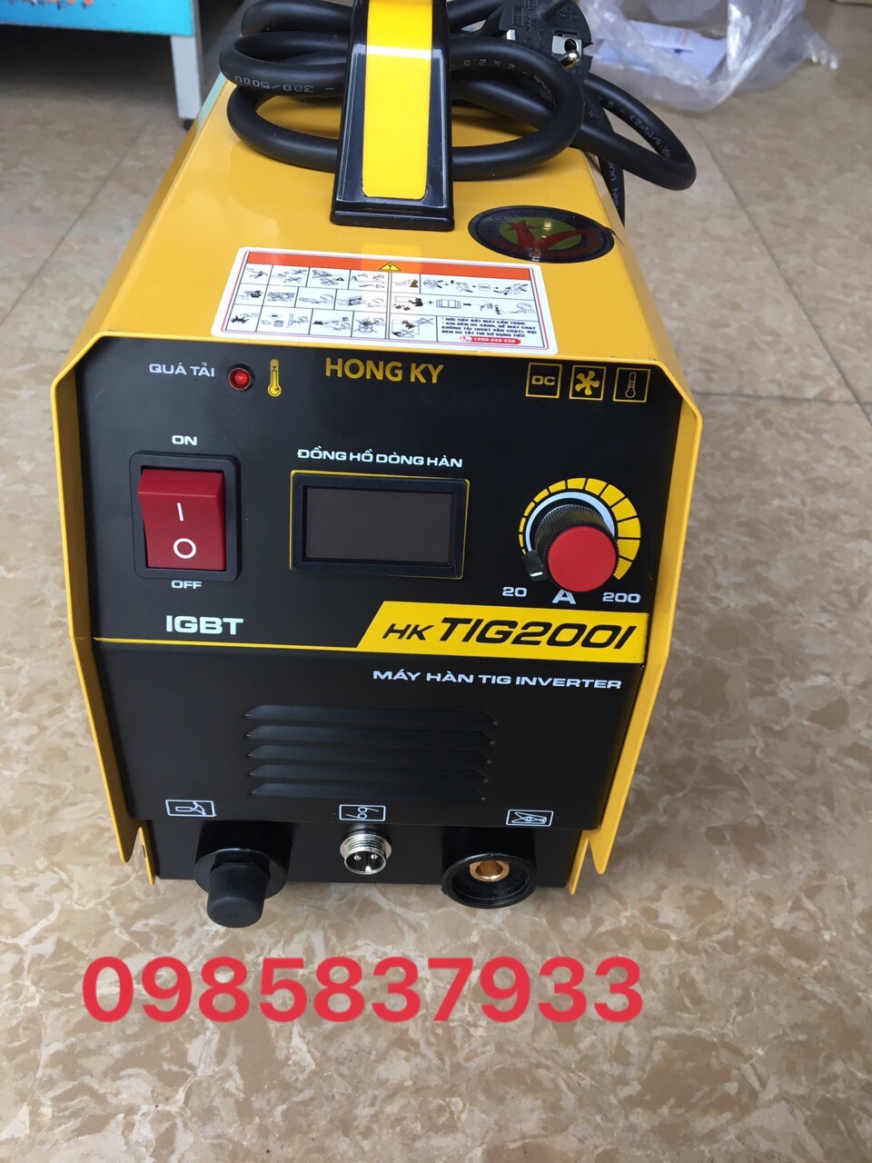 Máy hàn tig hk 200i tại máy ntt bảo hành dài hạn an toàn hiệu quả dễ dàng độ bền cao