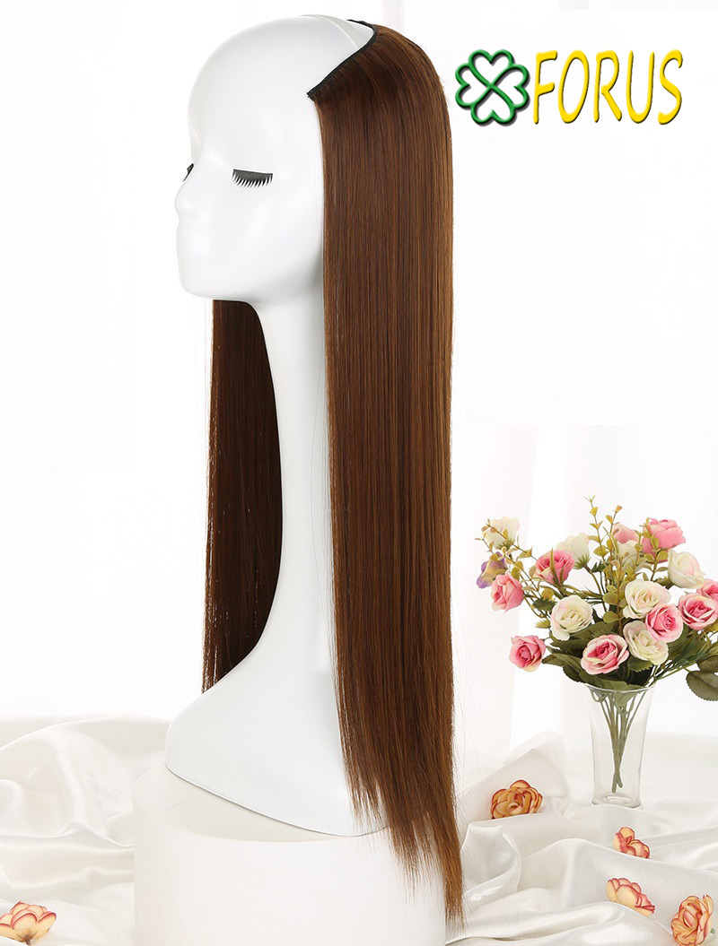 Tóc giả nữ kẹp u thẳng, kẹp chữ u thẳng cao cấp 9125, tóc giả nữ sỉ 130k