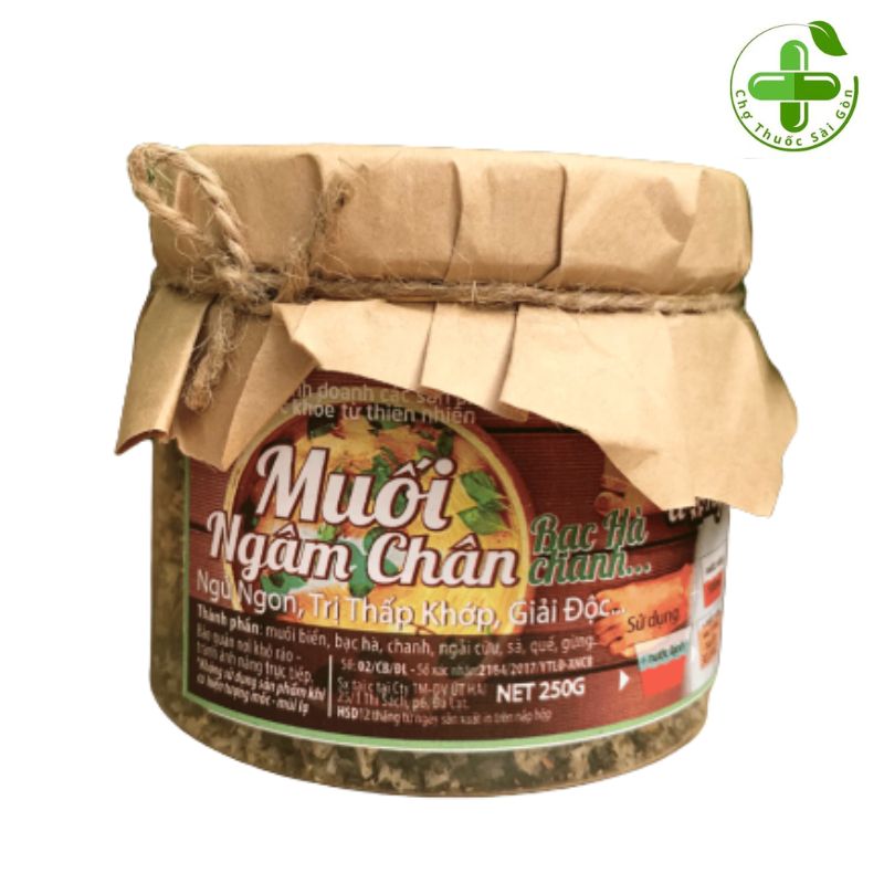 Muối ngâm chân thảo mộc đà lạt 1983