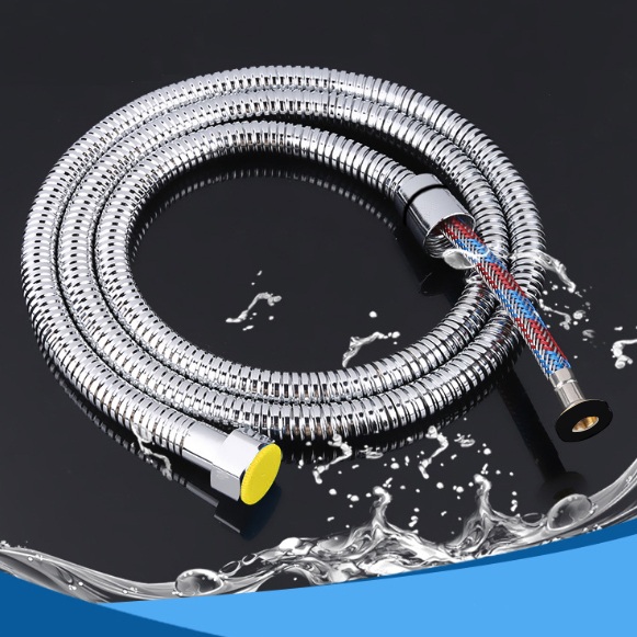 [HCM]Dây sen dây xịt INOX 304 1.5m chịu áp lực 3 lớp.Dây sendây bát sen tắm 3 lớp inox 304