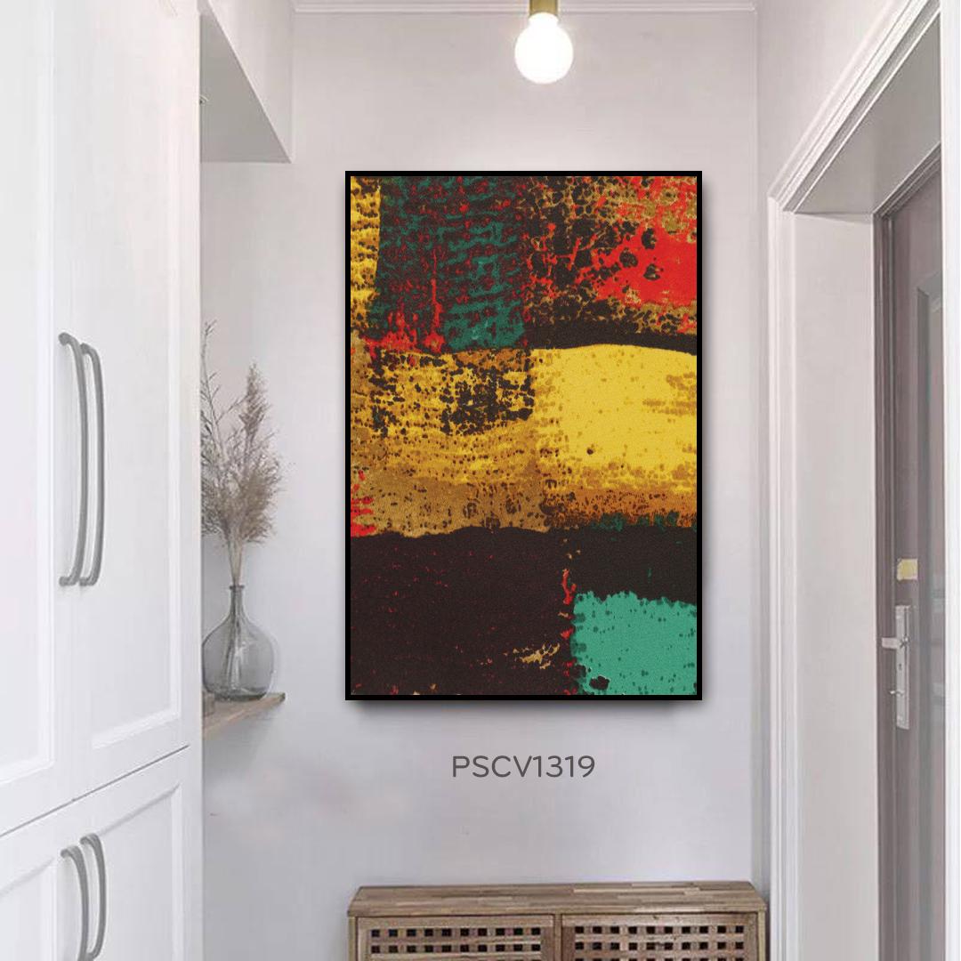 Tranh treo tường Canvas Pasimall Color of Art 4 có khung