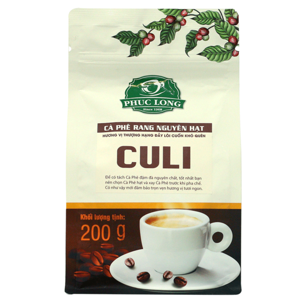 <LUÔN CÓ SẴN HÀNG> [HCM]Cà Phê Culi 200GR - Phúc Long Coffee & Tea