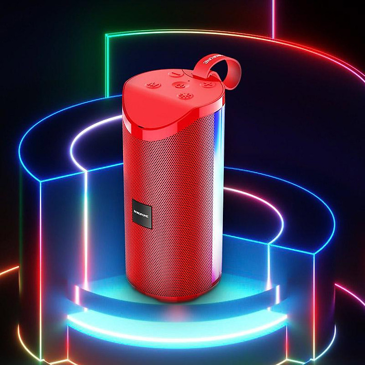 [ XẢ KHO ] Loa Thông Minh, Loa Bluetooth Bass Mạnh, Loa Bluetooth Có Led, Loa Không Dây & Loa Bluetooth, Loa Bluetooth Đa Năng Borofone BR5 Adventure Có Đèn Led Bắt Mắt, Âm Thanh Tuyệt Vời, Phát Nhạc, Cuộc Gọi, FM, Thẻ TF, USB-BH 12 Tháng.