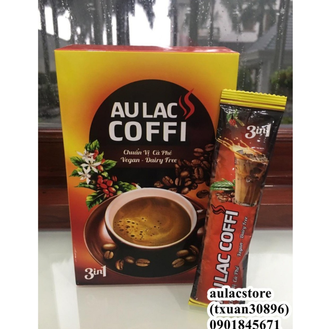 Cà phê hòa tan âu lạc - aulac coffi vegan